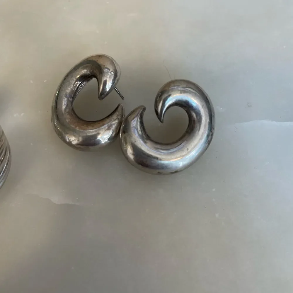 Silver Earrings Lot of 2